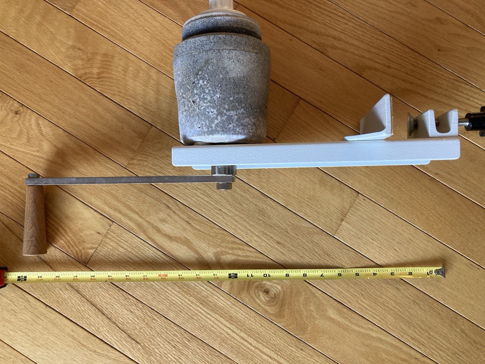 Schnitzer Model OH Hand Grain Mill--millstone & durable metal frame--GERMANY