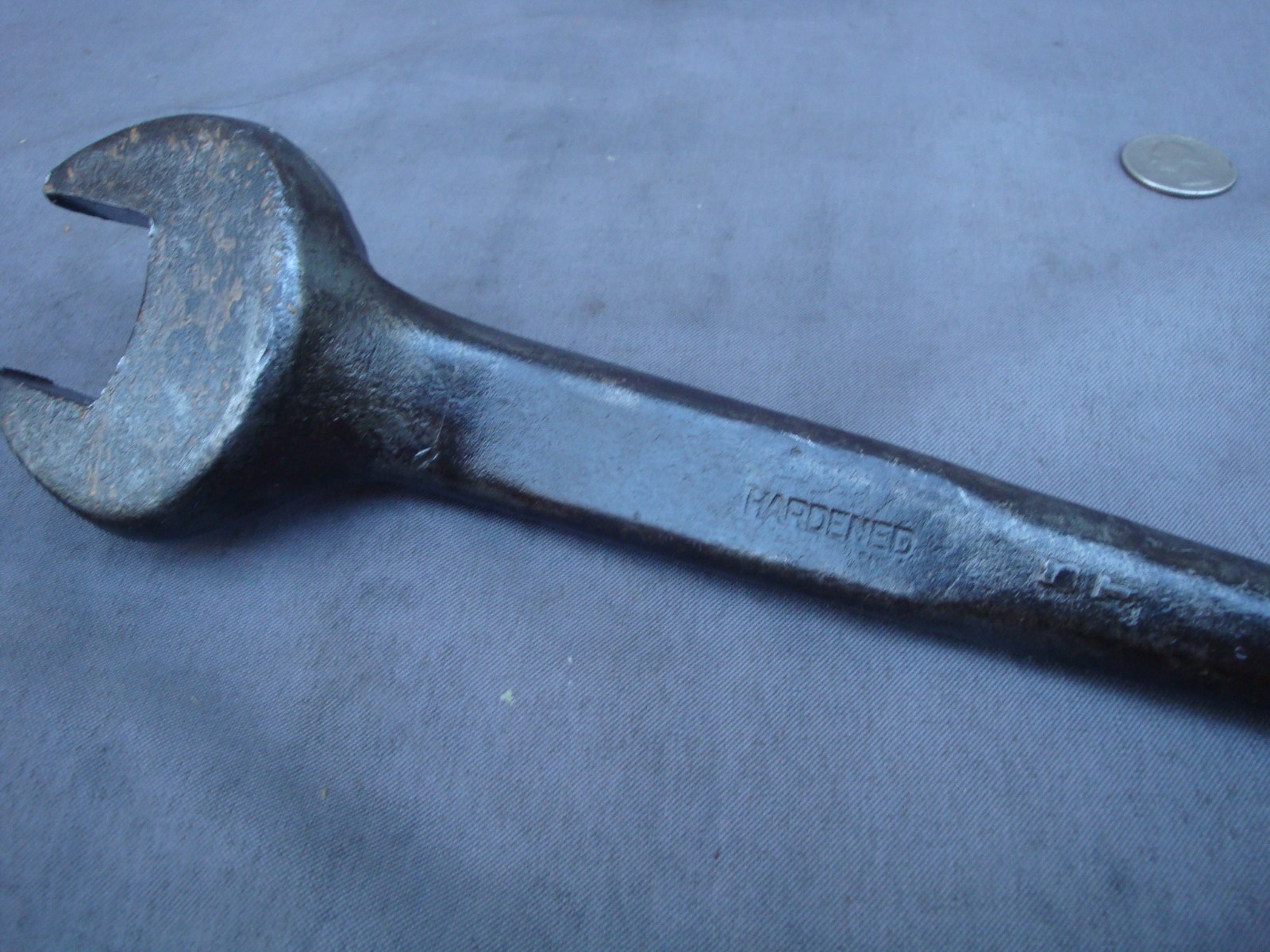 Vintage Williams 907 1-1/8" 5/8 USS Bolt Offset Spud Wrench