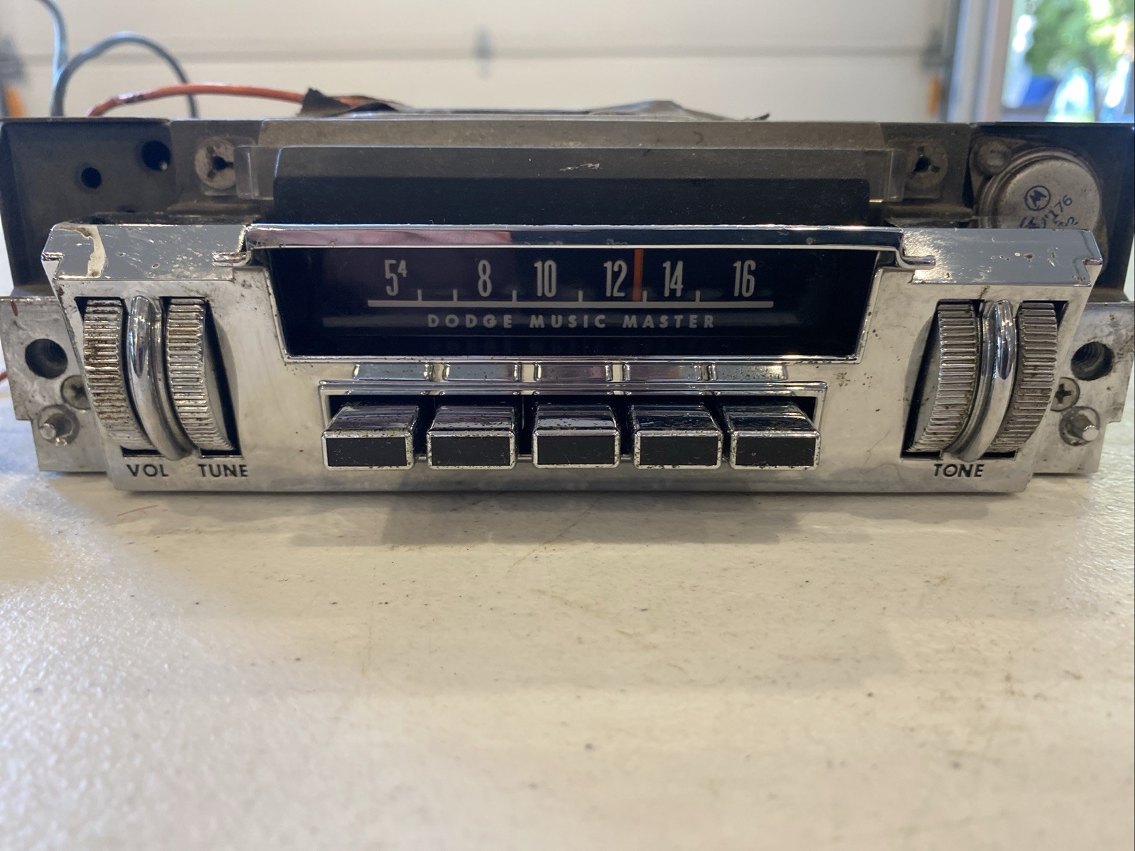 1967 1968 Dodge Polara Monaco WORKING AM radio  2864884 Mopar 67 68 Music Master