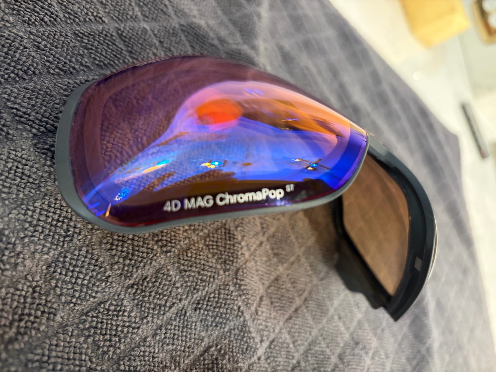 Smith 4D MAG Replacement Goggle Lens ChromaPop Storm Blue Sensor Mirror Ski