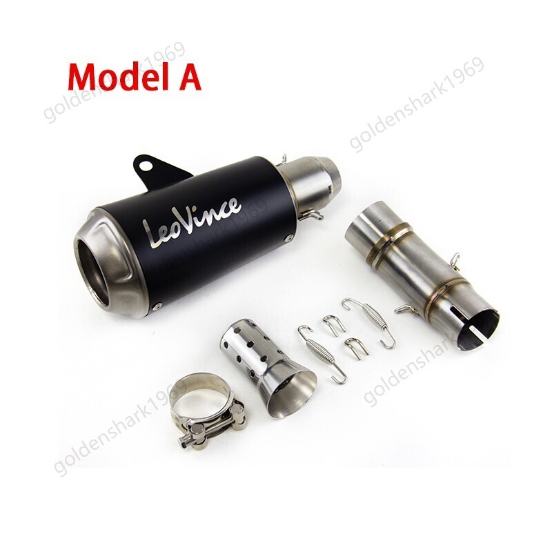 For Kawasaki Ninja 400 Ninja 500 Z400 Z500 Exhaust Tips Mid Pipe Slip On Muffler