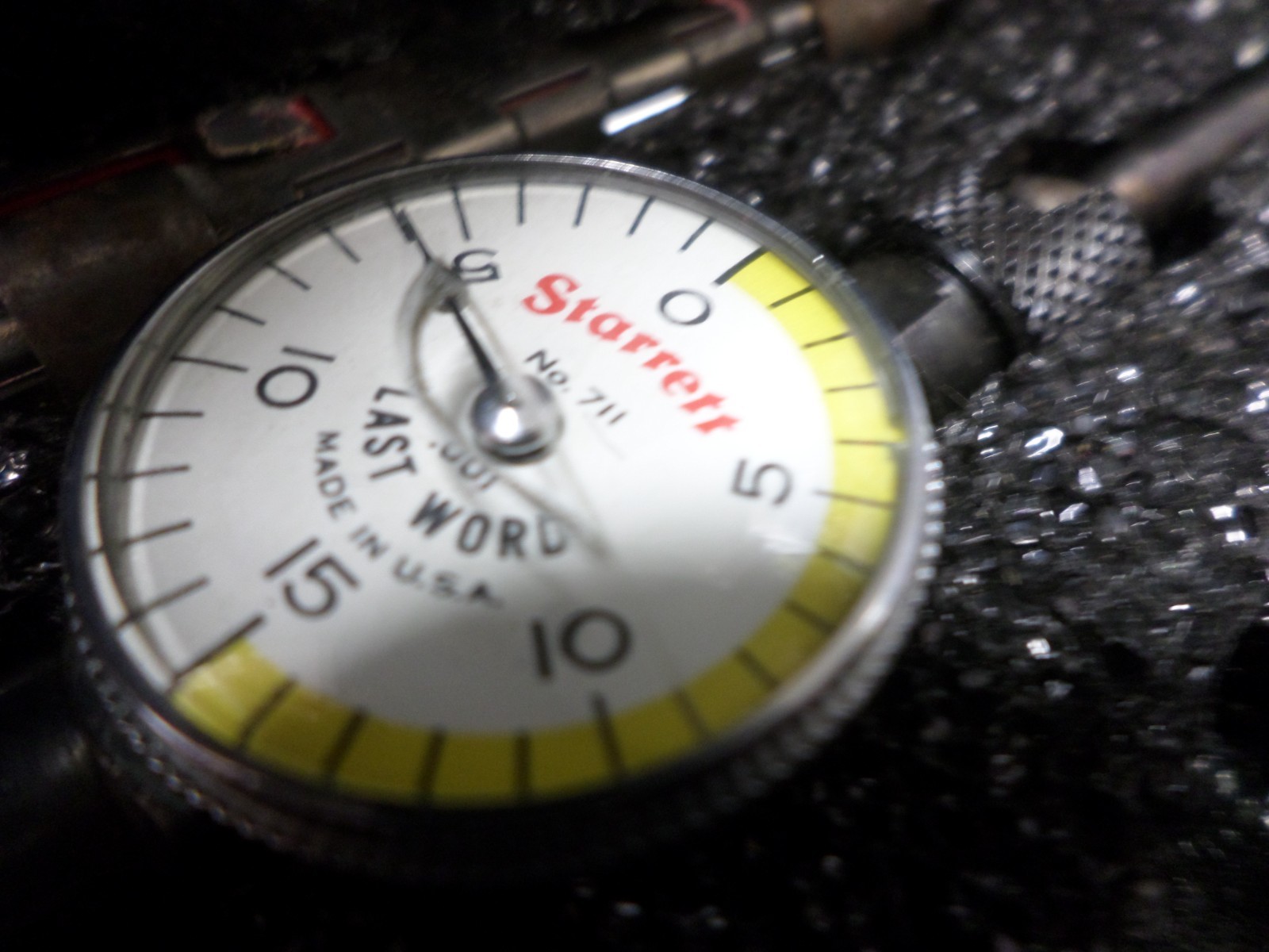 STARRETT LAST WORD INDICATOR SET - USED - READ