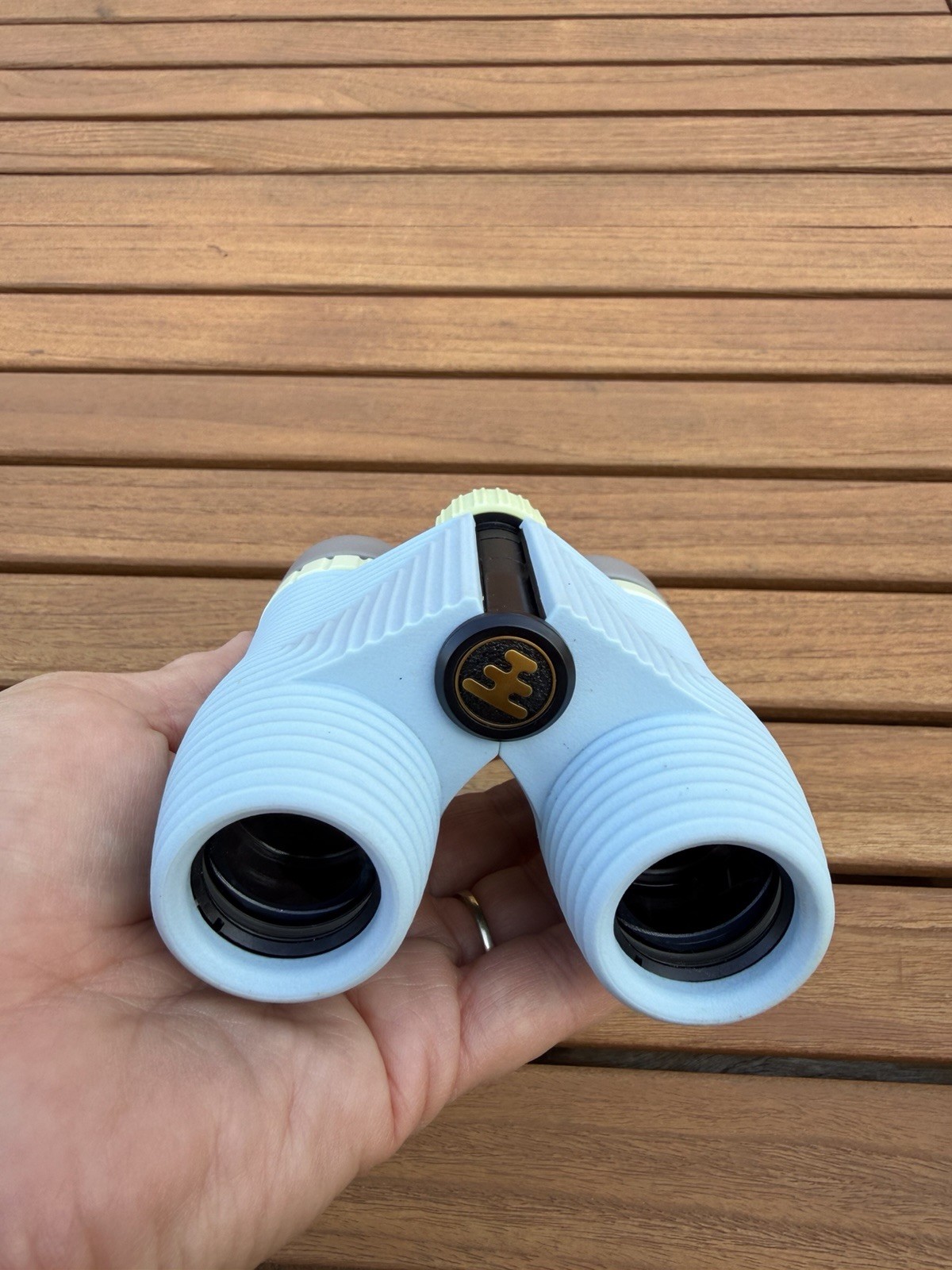 Nocs Provisions Standard Issue 10x25 Binocular Blue Excellent