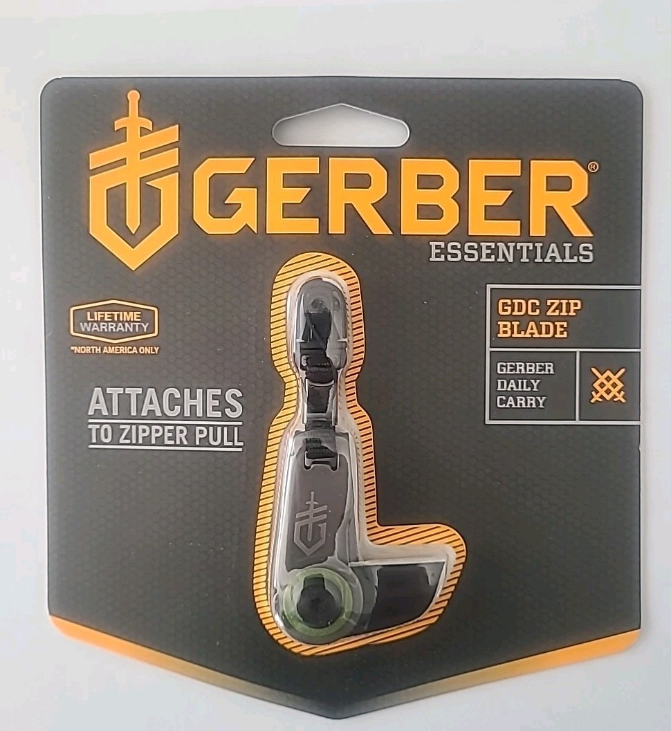 🔥Gerber Gear GDC Zip Knife Blade Safety Frame Lock Quick-Release Clip 31-001742