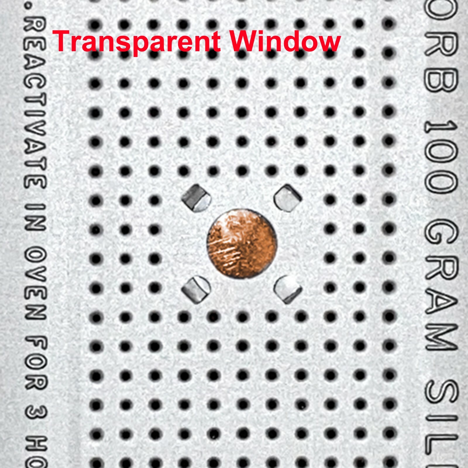 100 Gram Silica Gel Canister Reusable Desiccant Dehumidifier 1 Pack