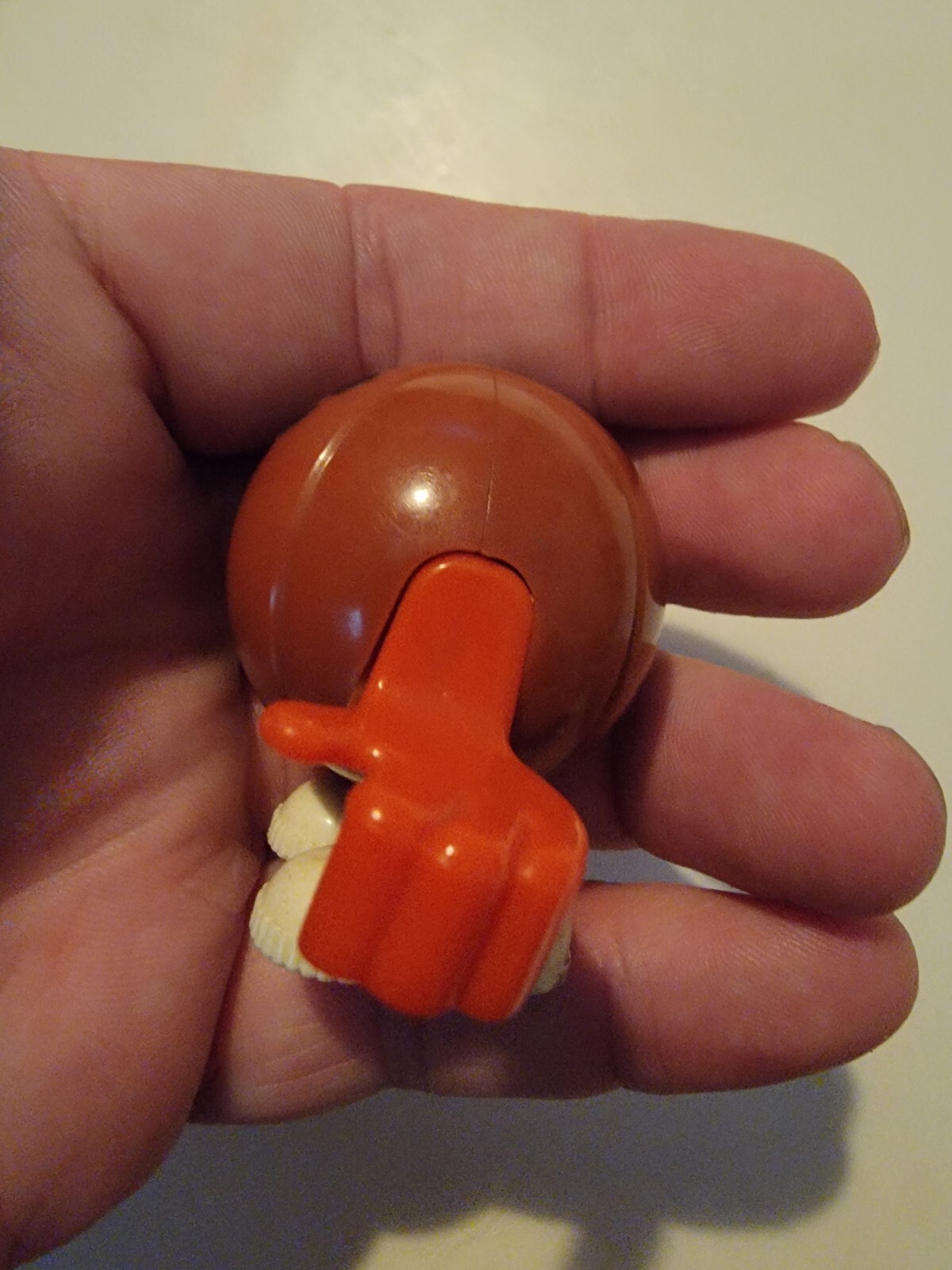 Tomy HOP-A-LONG HOOPSTER Wind-Up Basketball Vintage 1981 Vtg 1980s Toy Ball