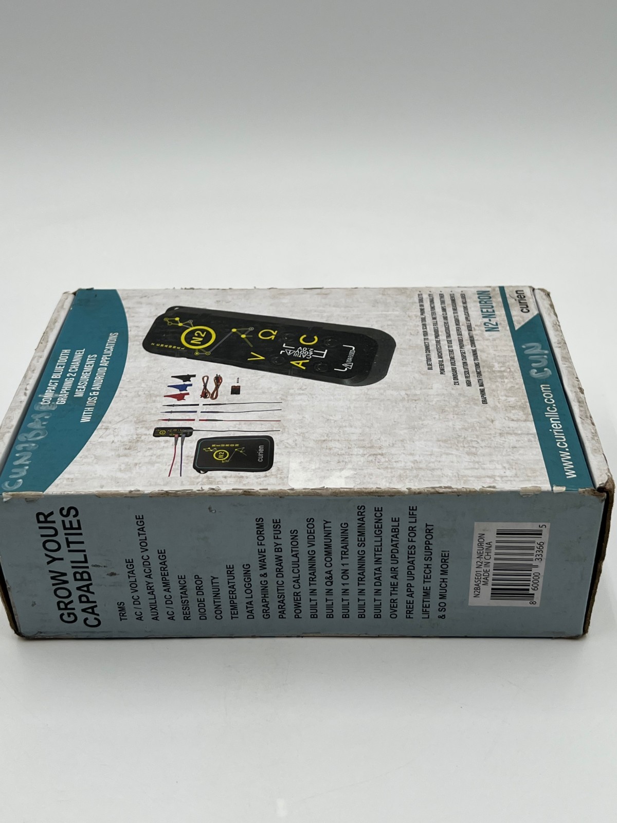 Curien N2 Neuron Bluetooth 2-Channel Graphing Multimeter Diagnostic Tool NEW