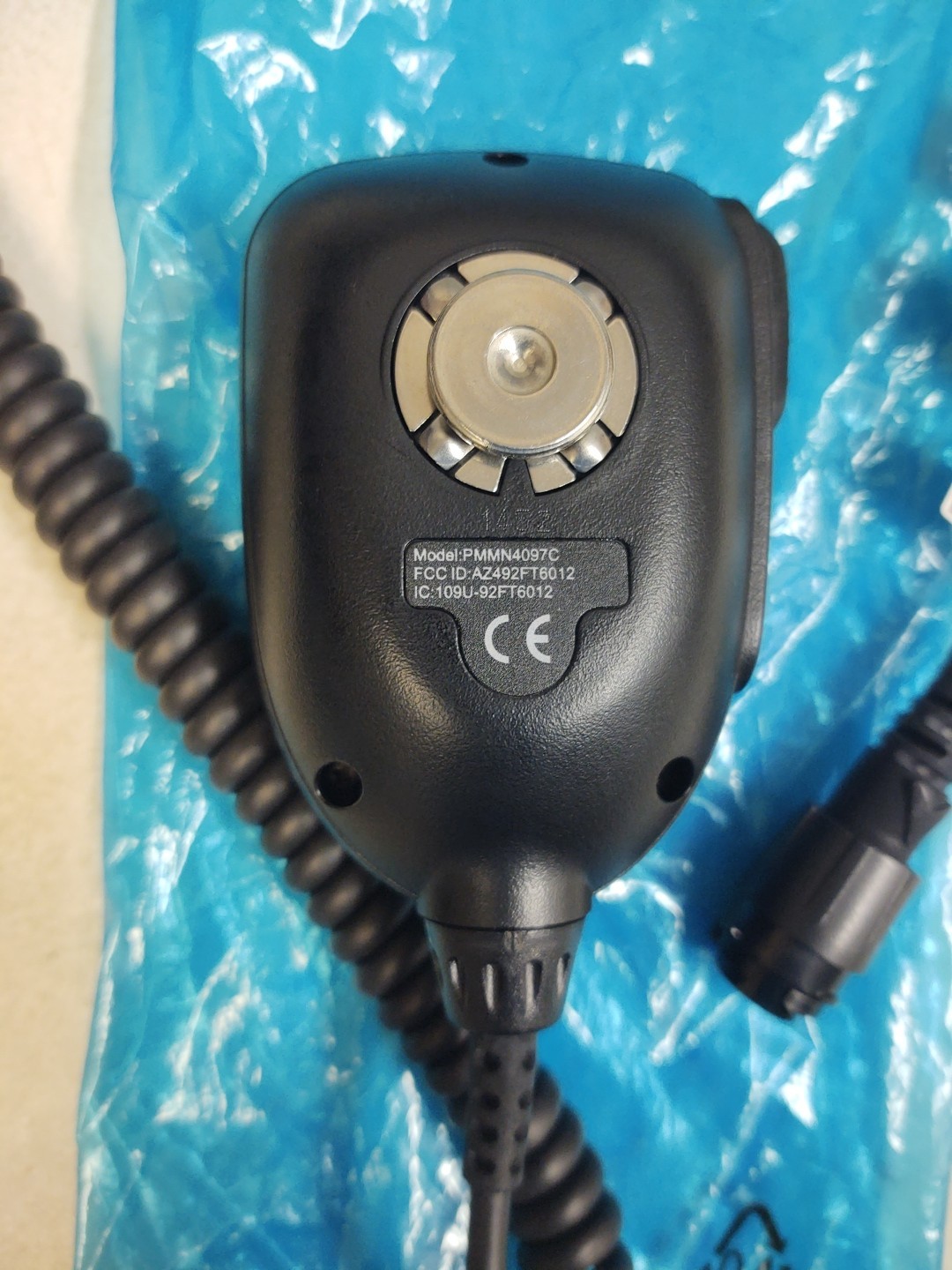 Motorola PMMN4097C Mobile Microphone with Bluetooth Gateway XPR APX XTL