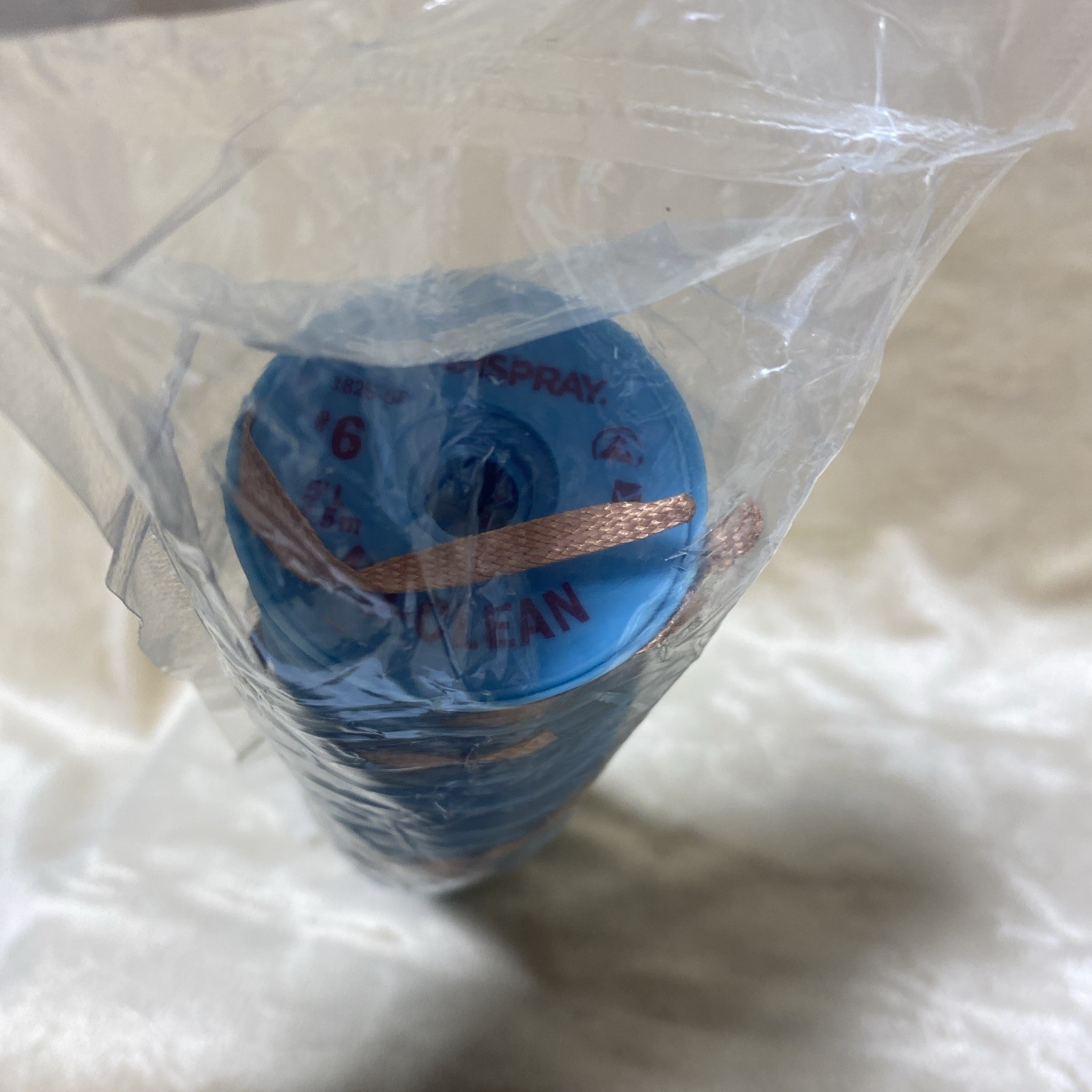 Techspray No-Clean Red #6 Braid - AS Desoldering Wick Each 0.193 Dia. 5’ Long