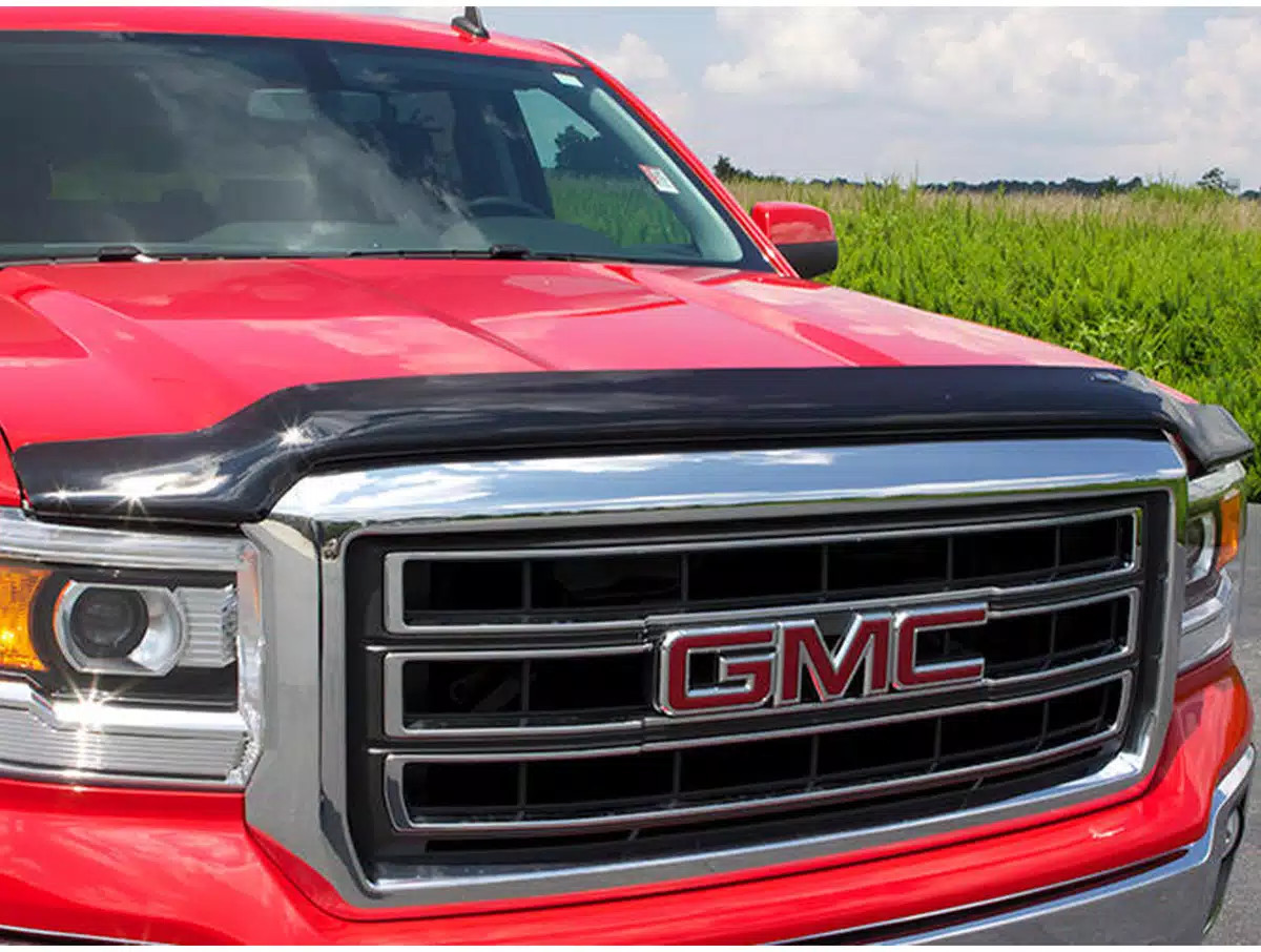 AVS Bugflector Bug Shield Fits 16-18 Chevrolet 1500 2019 Chevrolet 1500 LD Smoke