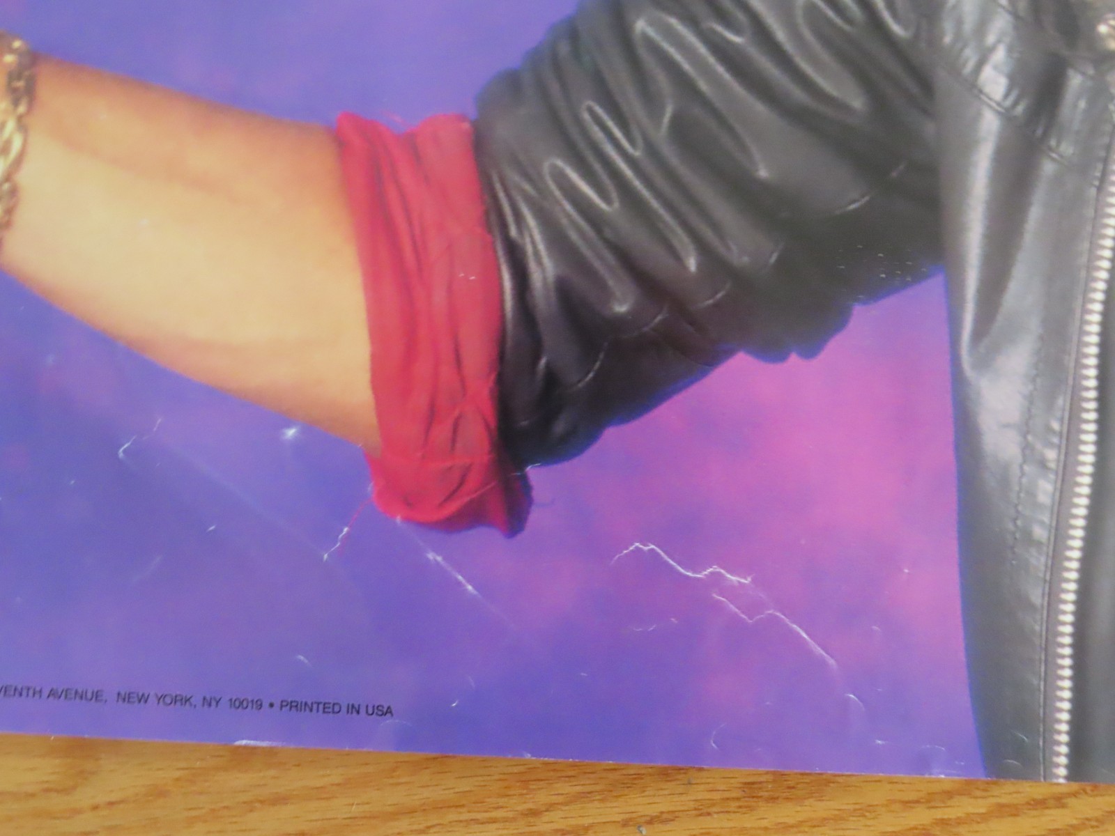 1989 ALICE COOPER "Trash" Poster "Poison" "House of Fire" "Bed of Nails"