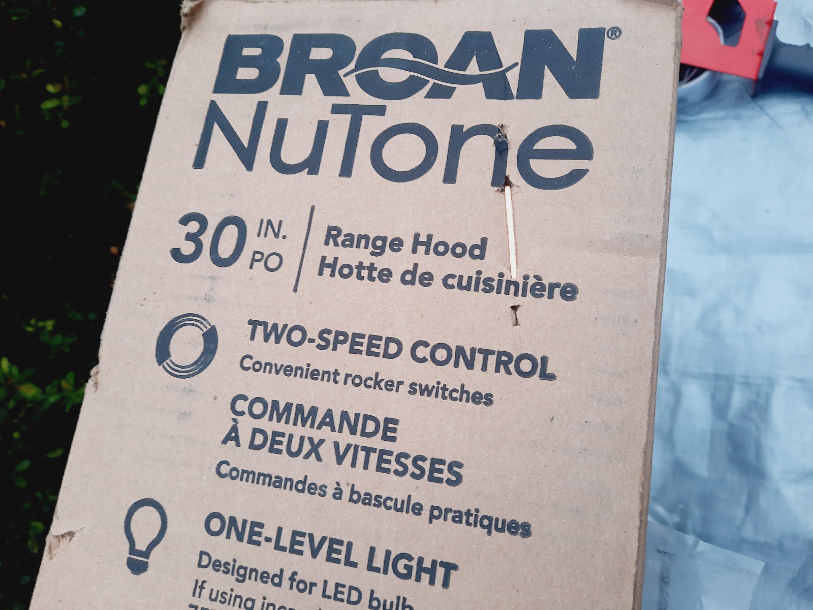 Broan 413004 30" Ductless Stainless Steel Hood *NEW NEVER OPEN*
