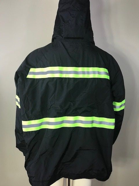 Red Kap Hi Vis Enhanced Visibility Reflective Work Jacket & Vest Combo Zip IN