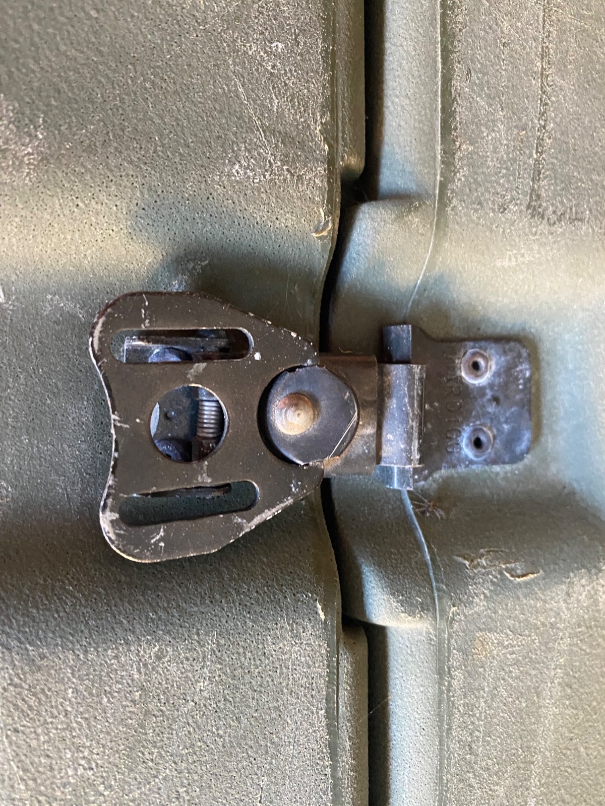 Hardigg US Military Surplus Portable Green Field Desk