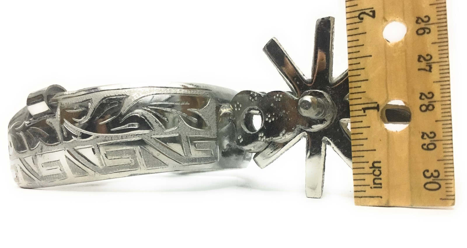 CHARRO SADDLE MEXICAN SPURS, ESPUELAS CHARRAS, EQUESTRIAN HORSE TACK