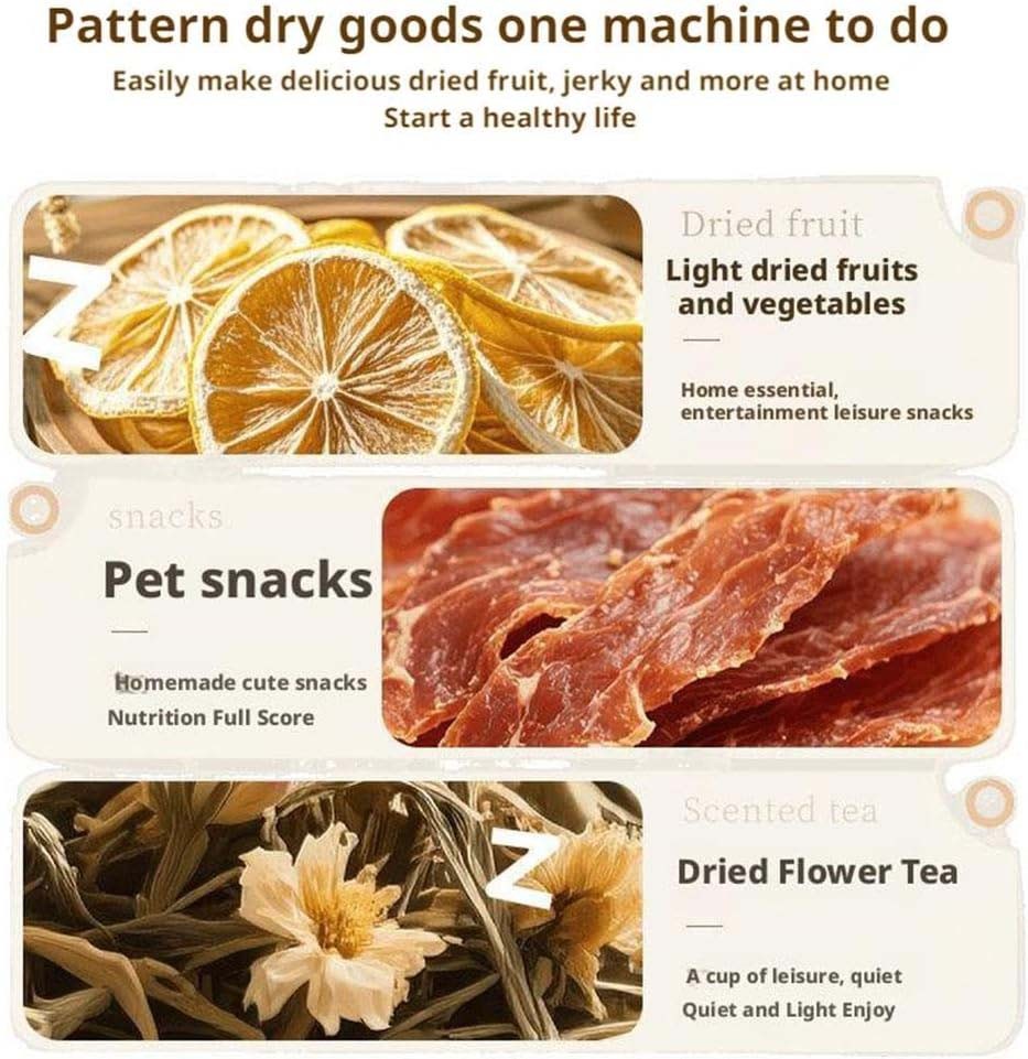 5 Trays Electric Food Dehydrator Commercial Fruit Jerky Beef Meat Dryer Machine