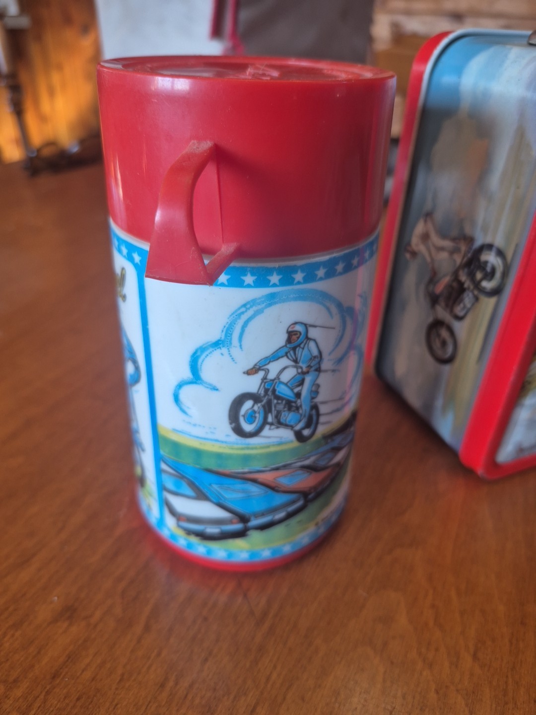 1974 evel knievel lunch box