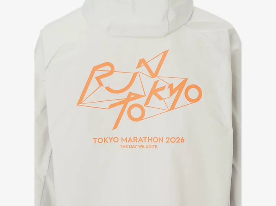 ASICS TOKYO MARATHON 2026 Limited JACKET GLACIER GREY NEW USA SHIP! XSMALL LARGE