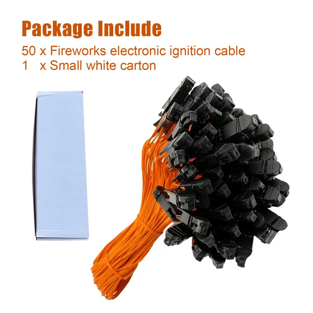 50Pcs/lot 19.68in Electric Connecting Wire System Igniter for Stage Celebration