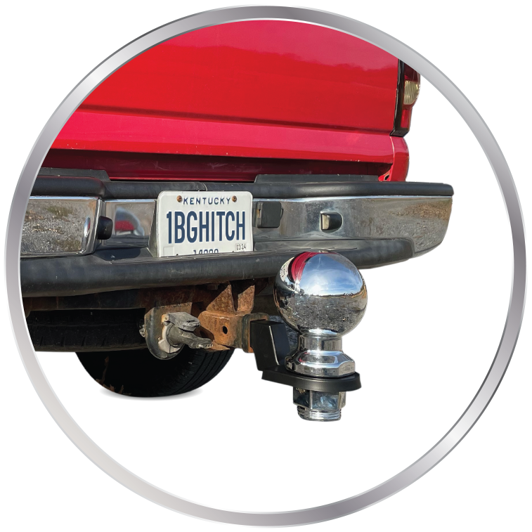 ONE BIG HITCH™ Oversized 12" Large Ball Receiver - Car Truck SUV - Joke Gag Gift