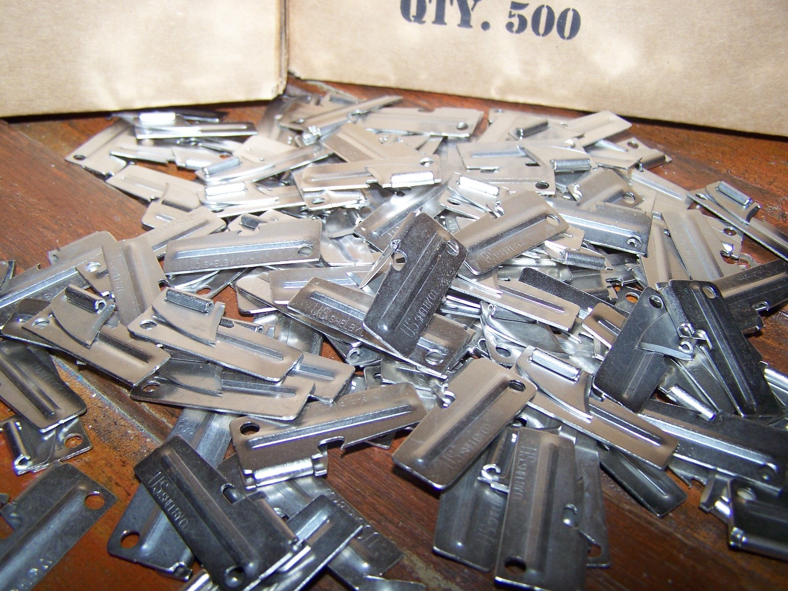 Military P-38 Can Opener 50 Pack John Wayne Shelby Co US f Scouts Hiking Camping