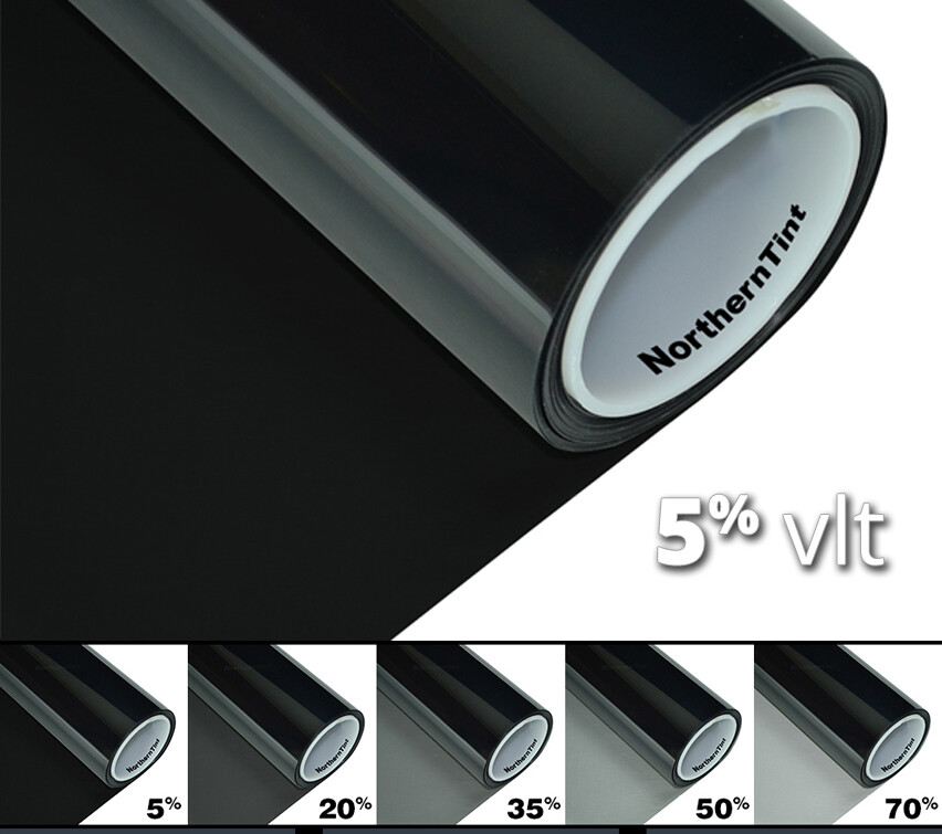 Eco-Nano Carbon Window Tint Roll 40" x 100' Select from 5% 20% 35% 50% 70% VLTs