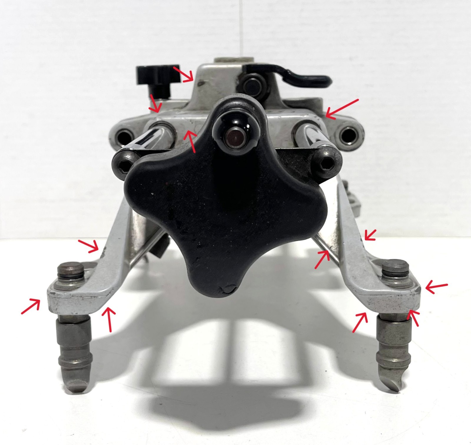 Hunter Engineering DSP 300 Vehicle Wheel Alignment Sensor Clamp/Targets Untested