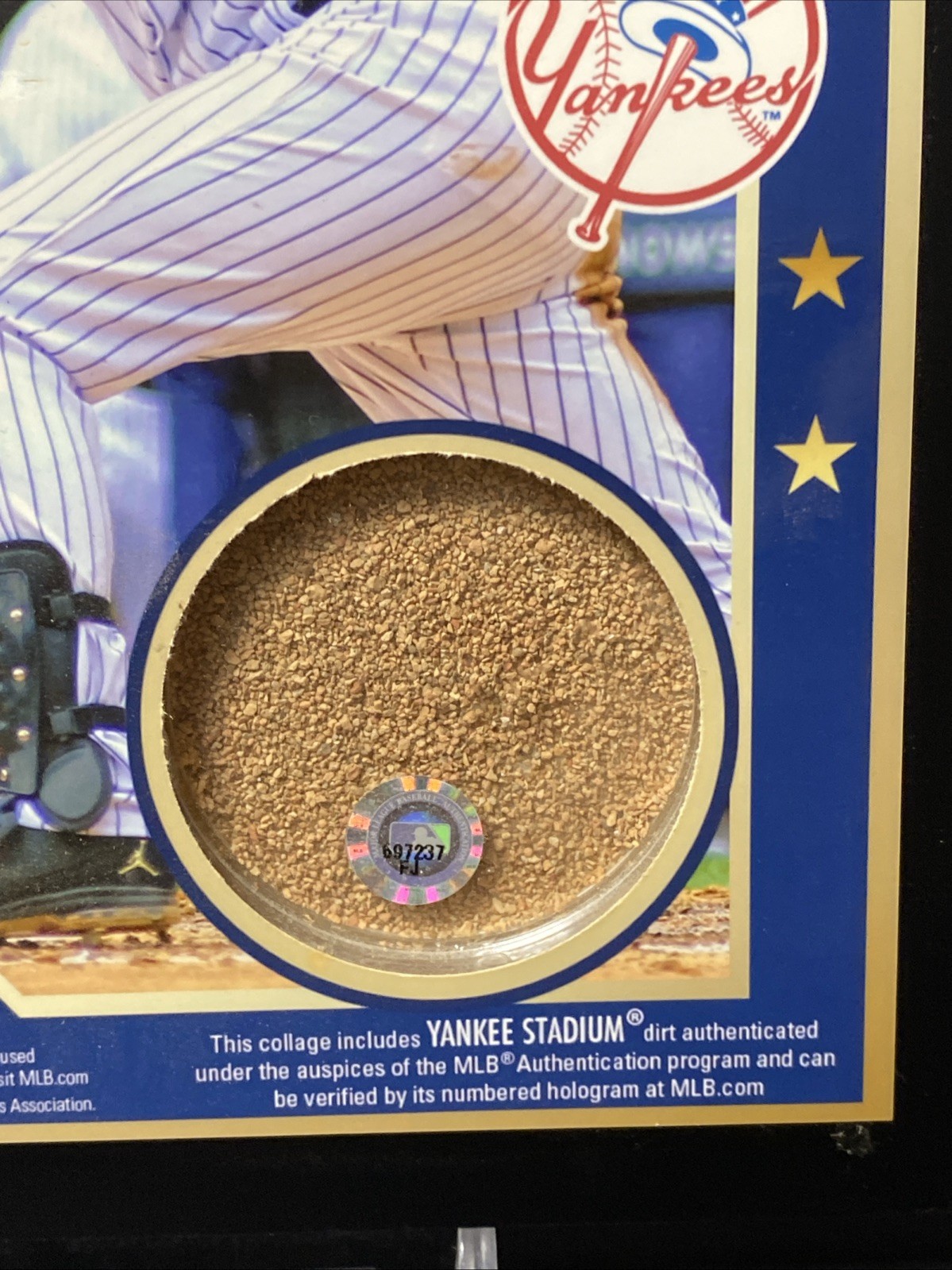 Derek Jeter 3000th Hit Plaque with Authentic Dirt From 7/9/2011 Yankee MLB NY