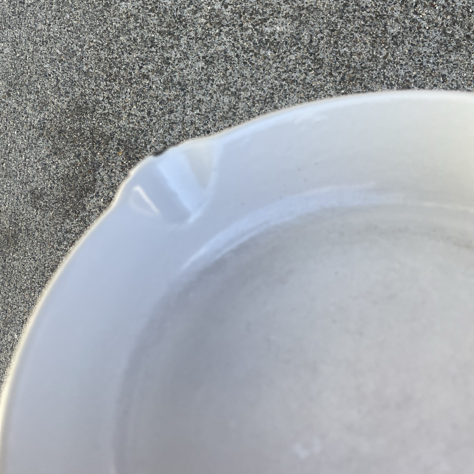 Vintage #16 Le Creuset 6.5" Spouted Skillet Frying Pan Brown Enamel Cast Iron