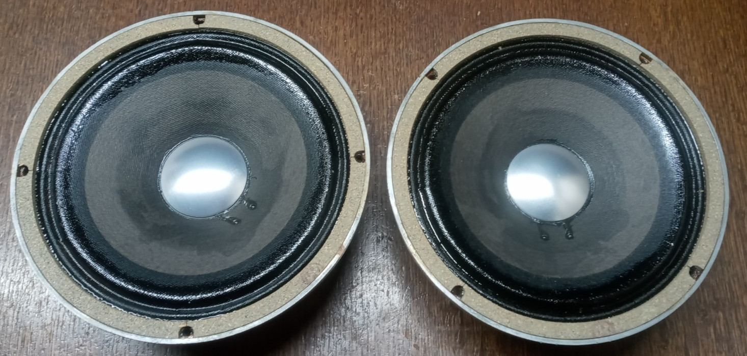 JBL D208 Pair Vintage 8" Full Range Speakers 8 ohm Consecutive Serial #'s