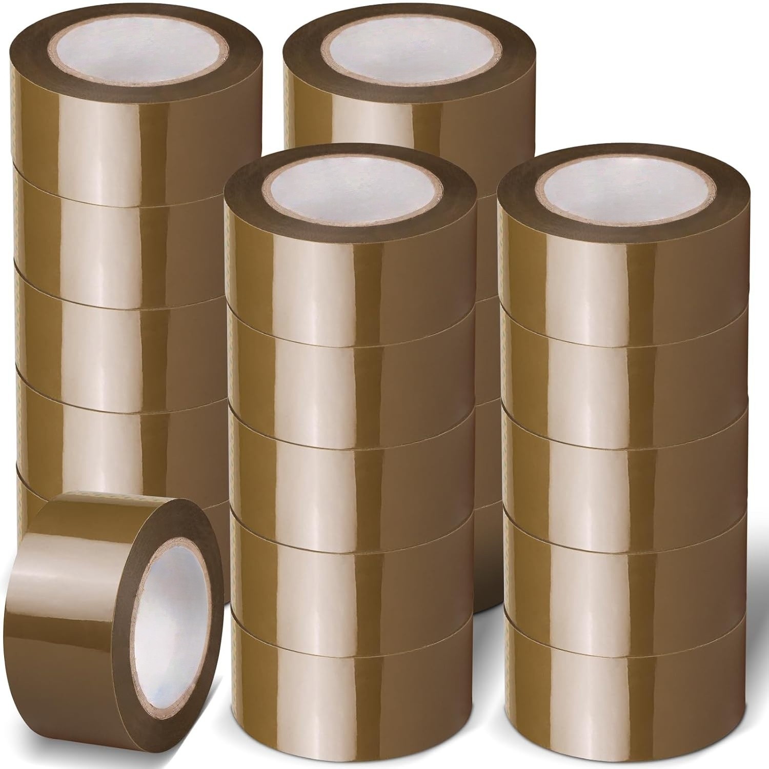 3-inch X 110-yard brown packing tape, brown packing tape refill, carton sealing