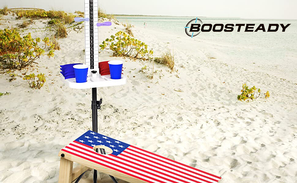 Cornhole Scoreboard 2 Sets Cornhole Score Keeper with Drink Holder Cornhole Set