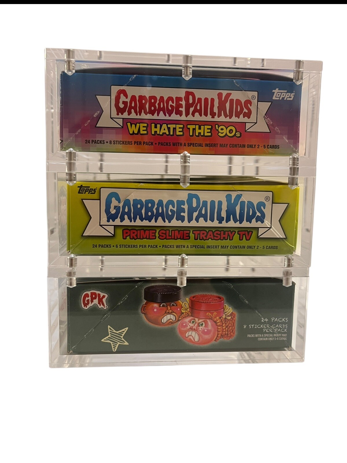 Acrylic Display Case Magnetic Lid FITS 2025 Topps Chrome VeeFriends Hobby Box