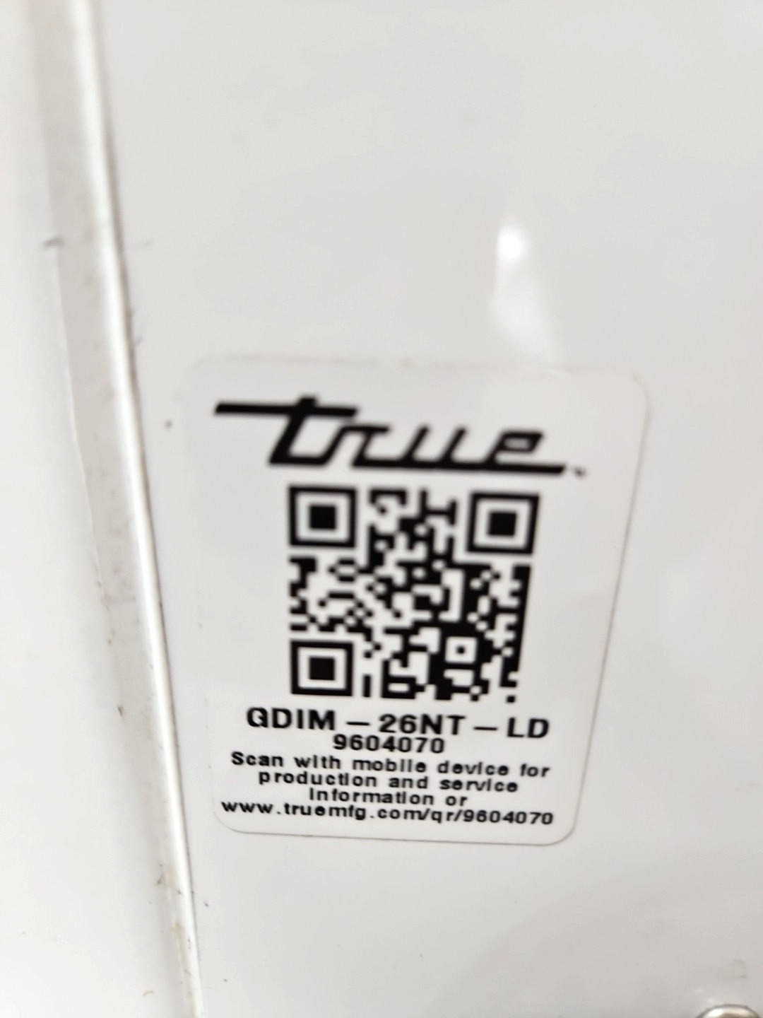 2019 TRUE Single Glass Door Freezer/Ice Merchandiser GDIM-26NT-LD - TESTED!