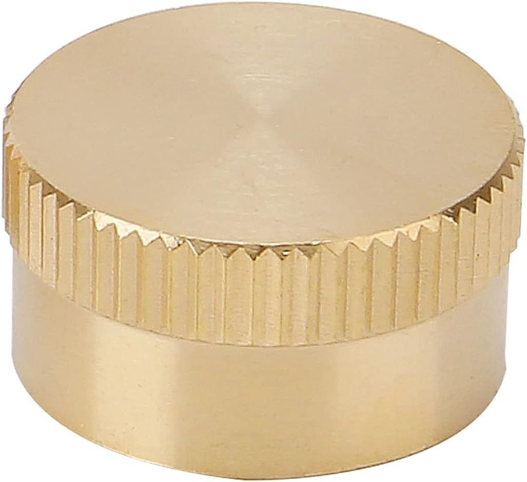 12PCS Solid Brass Propane Bottle Caps Suitable for All 1LB Gas Refill Tank Valve