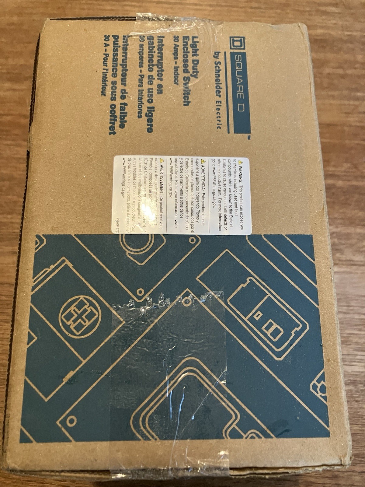 Square D 30 amp 120V disconnect