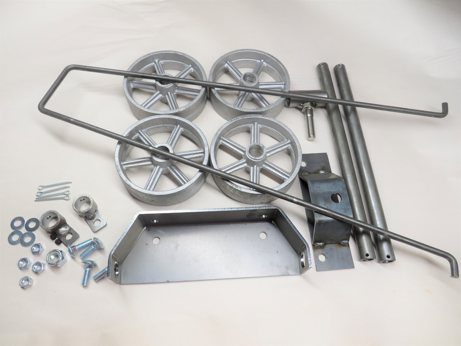 Universal Small Engine Truck Cart Kit Briggs Hit Miss Axle Wheel Gas Motor