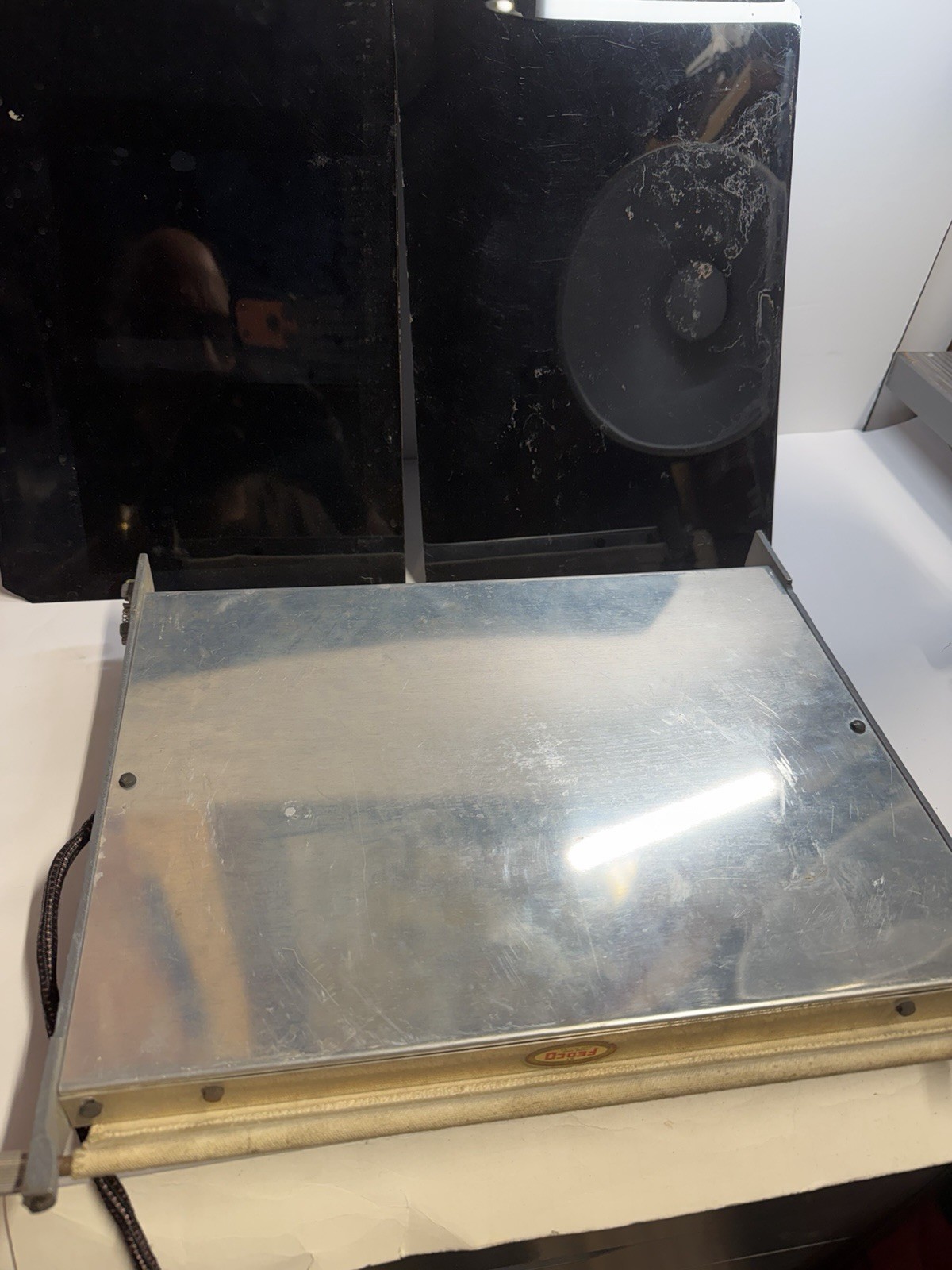 Vintage FEDCO #210 14" X 12.5 DARKROOM HEATED 1 Sided PRINT DRYER Tested Working