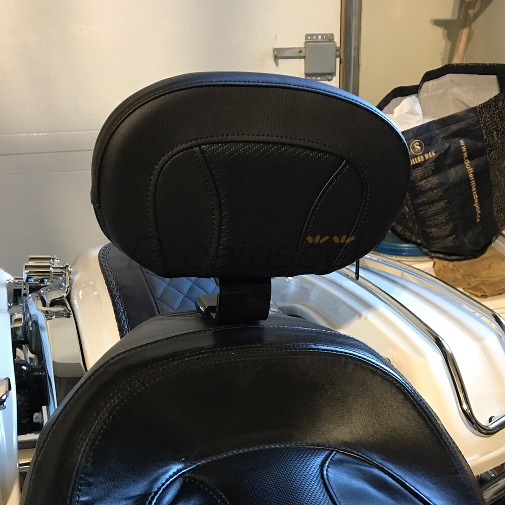 Front Rider Driver Backrest Pad for Harley Touring Road Glide King FLHX 2009-22