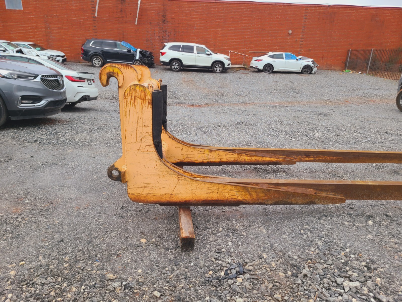 WHEEL LOADER SASFORKS SAS FORKS 4493-162 LONG FORKS 16 FOOT - READ NOTES!!!