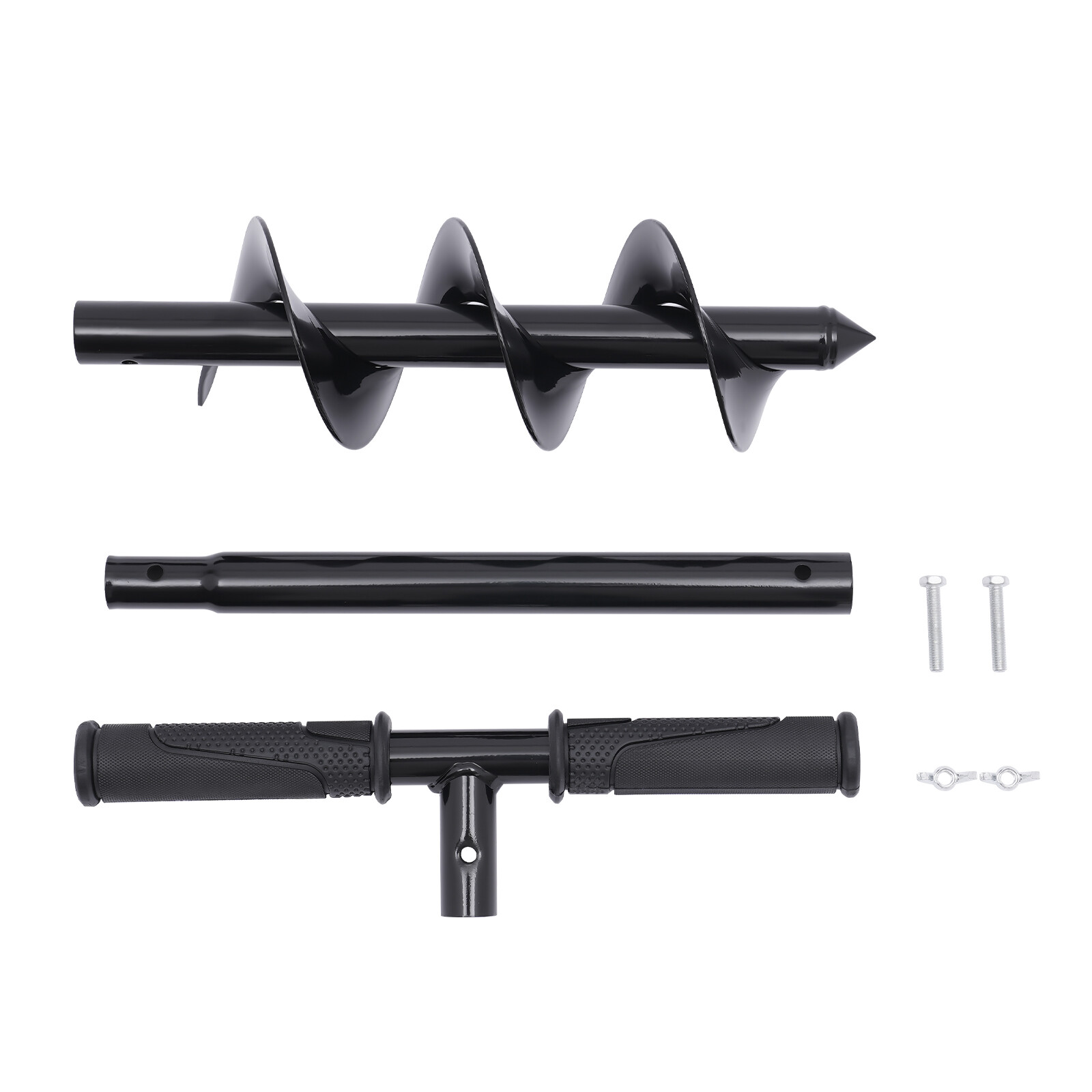 Hand Post Hole Digger T-Shaped Manual Earth Auger for Garden