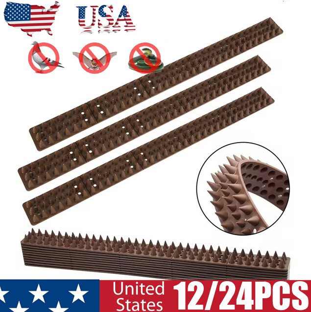 Bird Spikes Arrow Pigeon Spike Fence for Keeping Small Bird,Crow Woodpecker Away