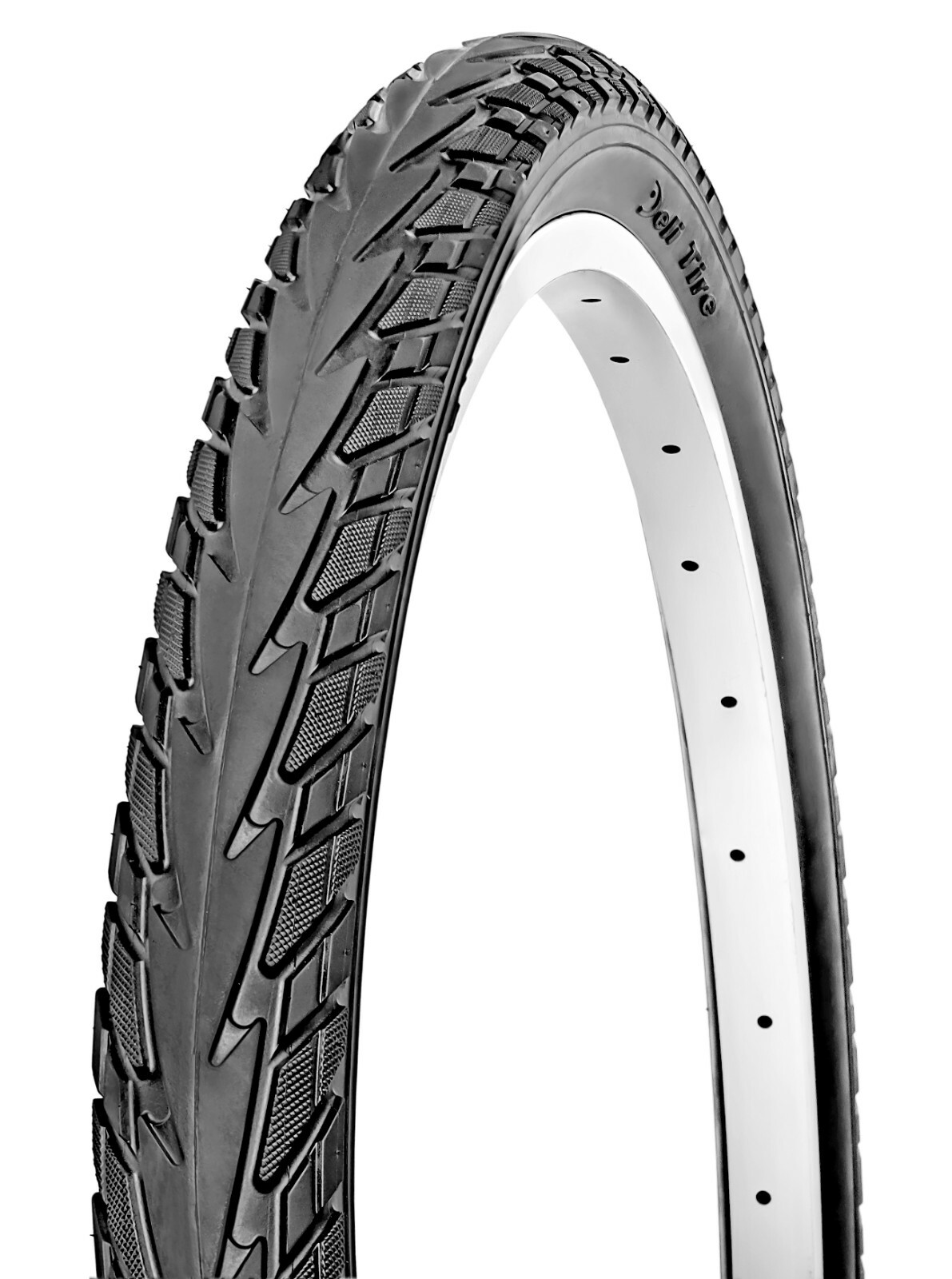 DELI TIRE 700 X 35c Folding Bead Slick Hybrid Road Bike Bicycle Tire 35mm