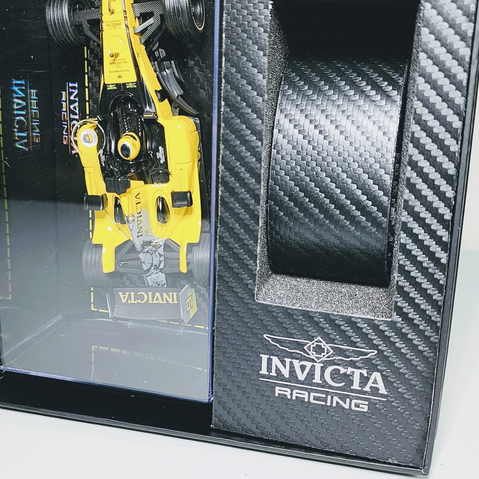 Invicta Special Edition Replica Racing Team Car Watch Display IPM558