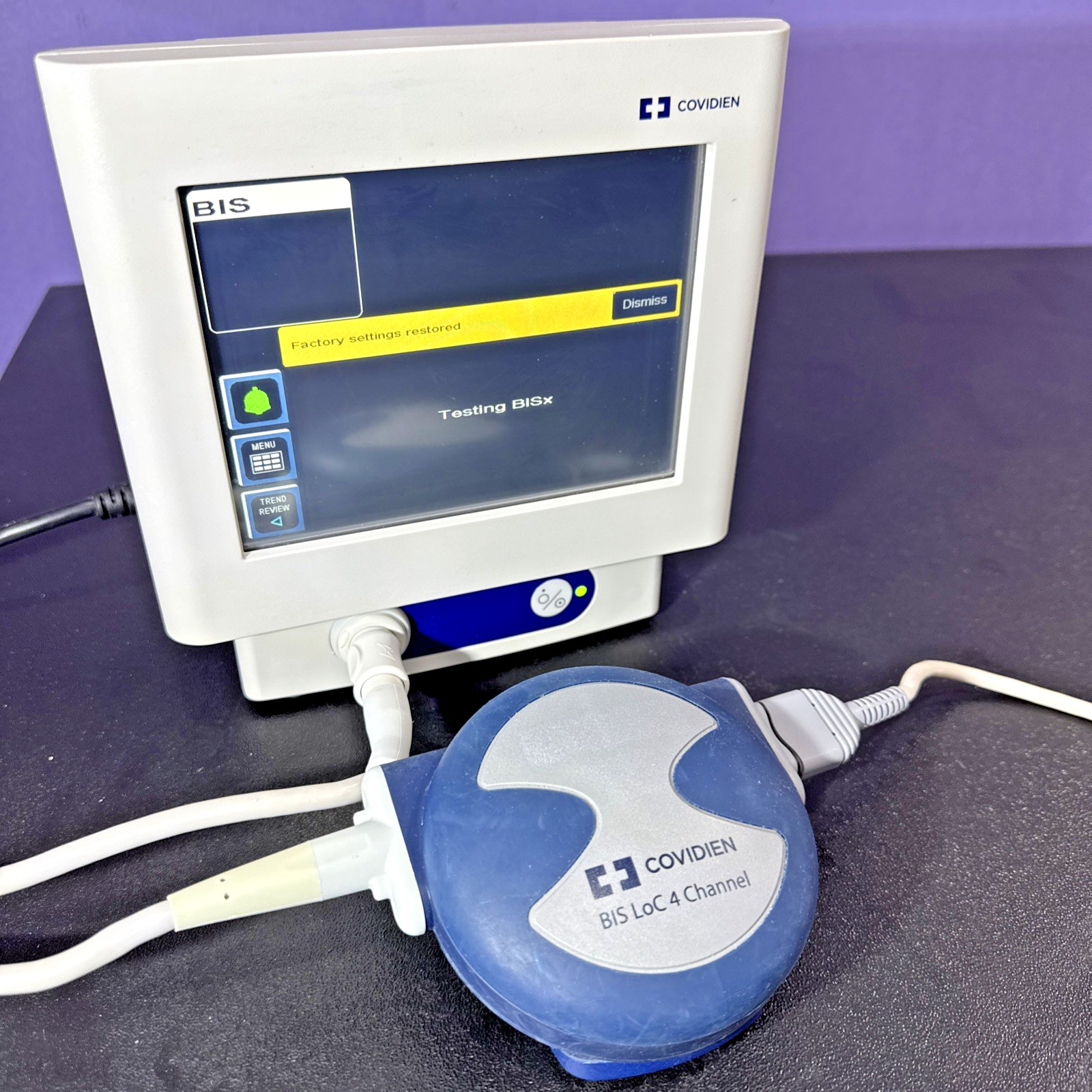 2020 Covidien BIS Monitoring System 185-0151 Bis Loc 4Ch Module Cable 39067
