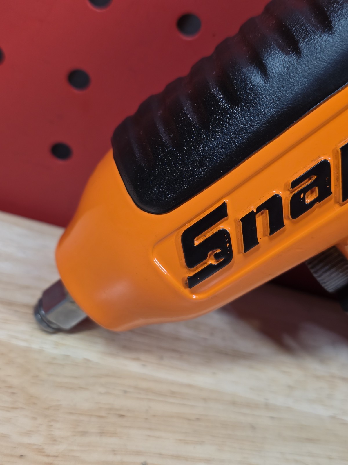 Snap-on Tools MG325 3/8" Drive Air Pneumatic Impact Wrench ORANGE With Boot Nice