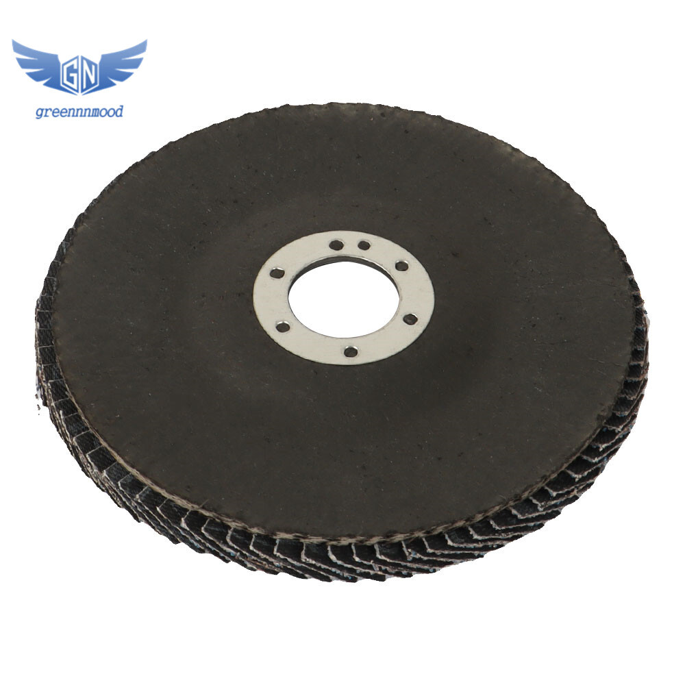 10Pcs 5" Premium Zirconia Flap Disc 40Grit Wheel Angle Grinder Sanding Disk