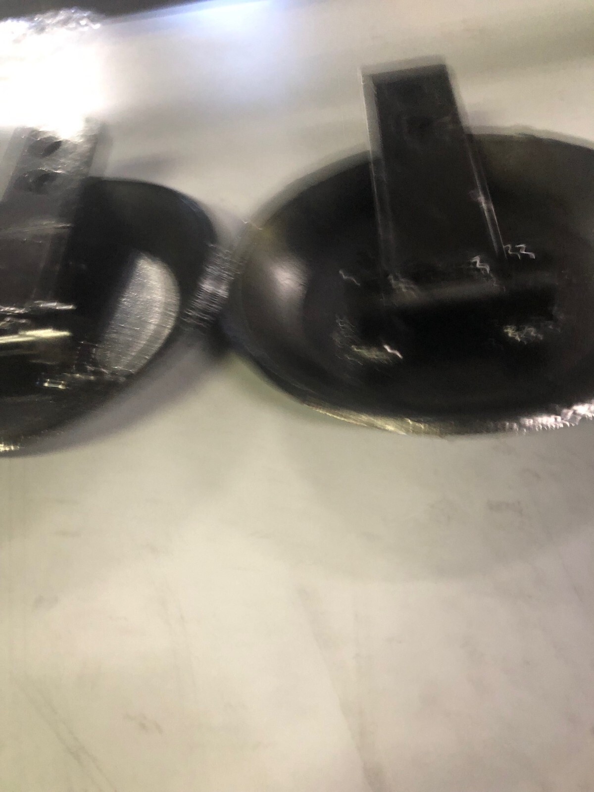 Floating Skid Shoe Kit (2) 3-pt Grader Blades, for Snow Removal on Gravel Drive