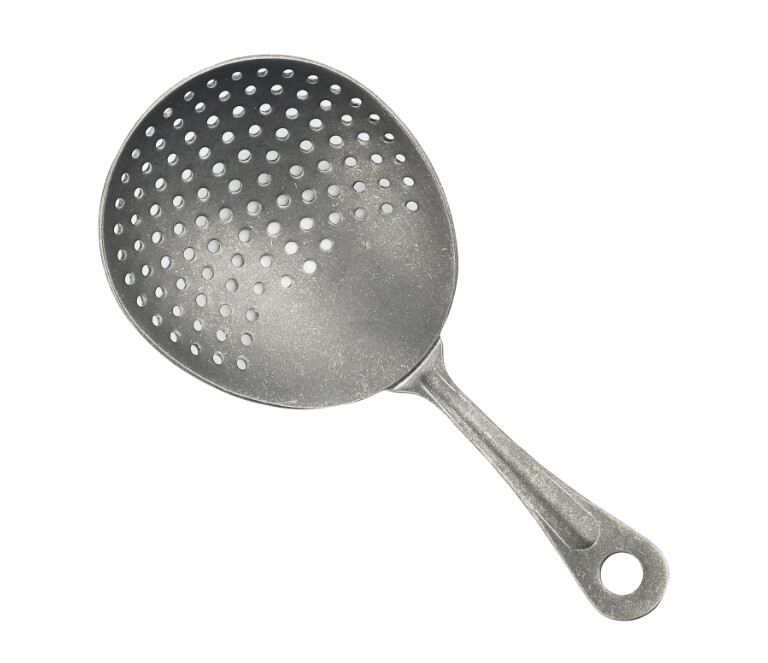 Winco BAJS-6CS After 5 Crafted Steel Finish Julep Strainer