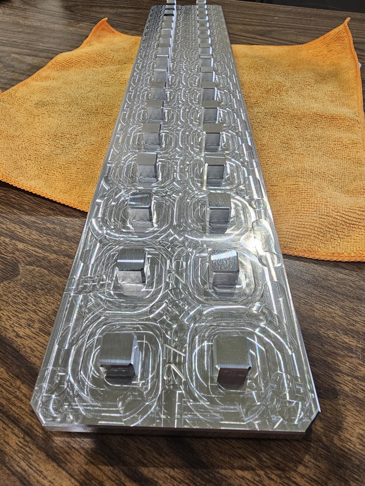 1/2 drive socket organizer 2 Row METRIC